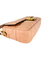 Fendi Nappa Leather Baguette Rosa Quarzo
