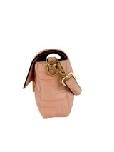 Fendi Pink Nappa Leather Baguette