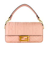 Fendi Pink Nappa Leather Baguette