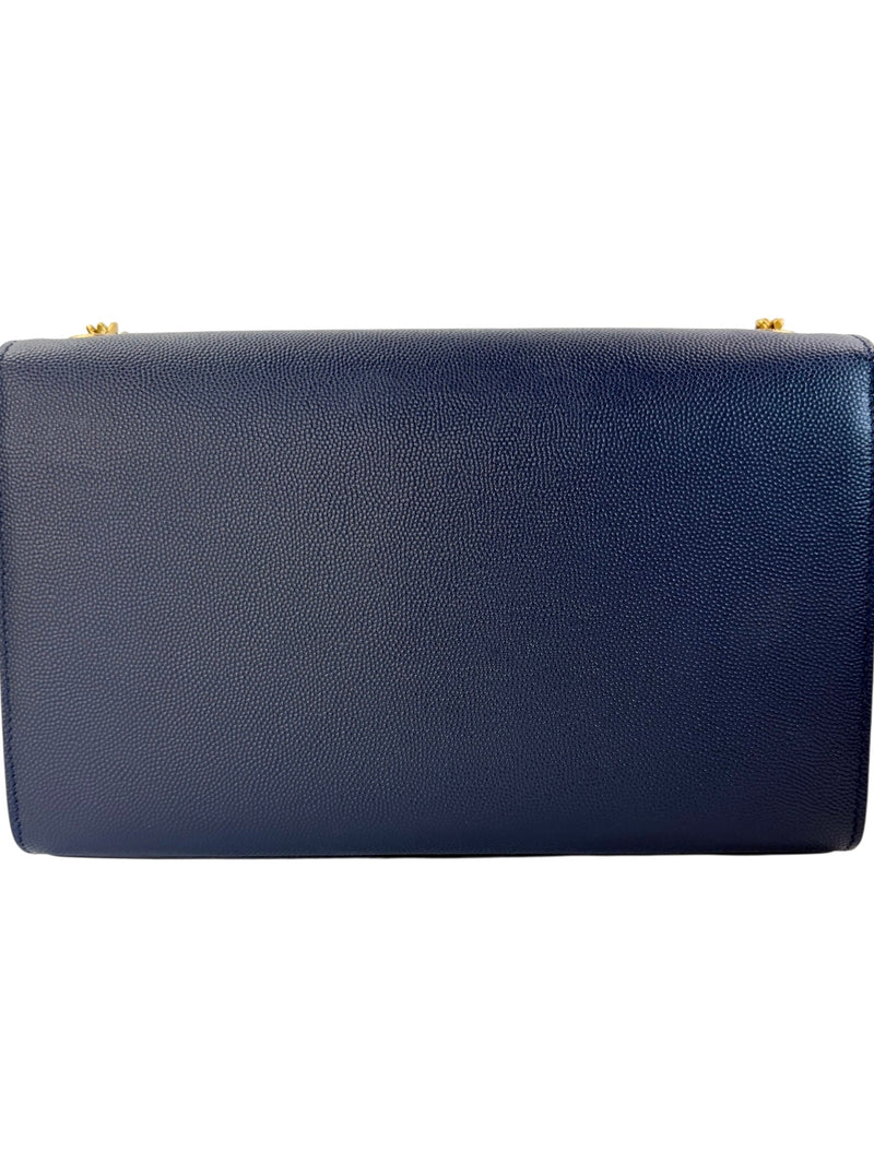 Saint Laurent Kate Medium Tassel Bag navy (Full Set)