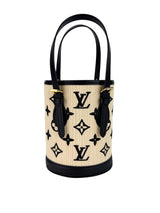 Louis Vuitton Black Raffia Nano Bucket Bag