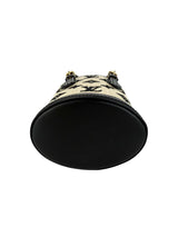 Louis Vuitton Black Raffia Nano Bucket Bag