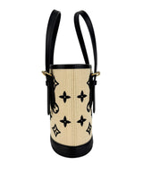 Louis Vuitton Black Raffia Nano Bucket Bag