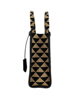 Prada Symbole Embroidered Tote Bag
