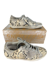 Golden Goose Snake Print Super Star Sneakers Size 36
