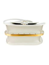 Christian Dior White Bobby Frame Bag