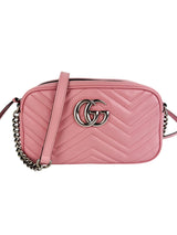 Gucci Small Pink GG Marmont Bag