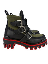 Christian Louboutin Buckle Dune Boots Size 38