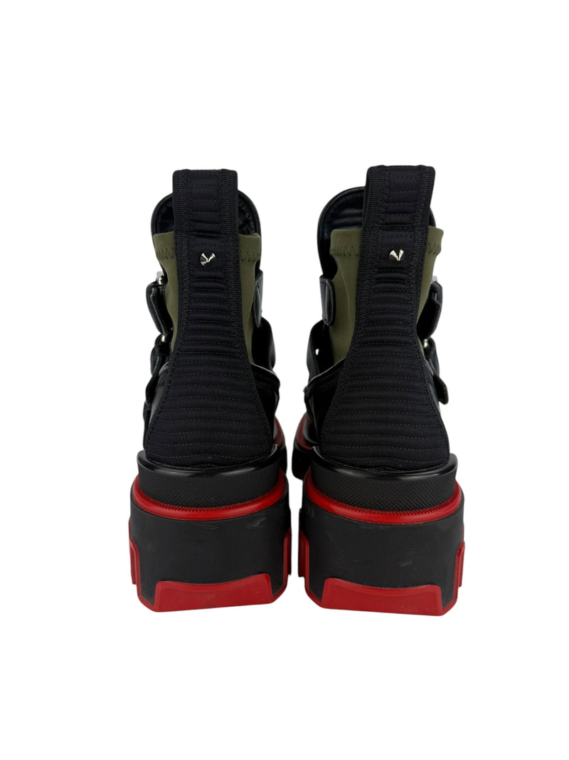 Christian Louboutin Buckle Dune Boots Size 38