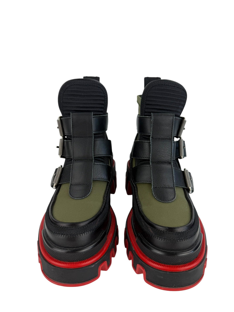 Christian Louboutin Buckle Dune Boots Size 38