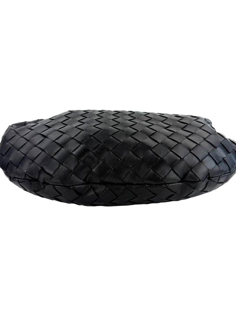 Bottega Veneta Teen Jodie Hobo Black