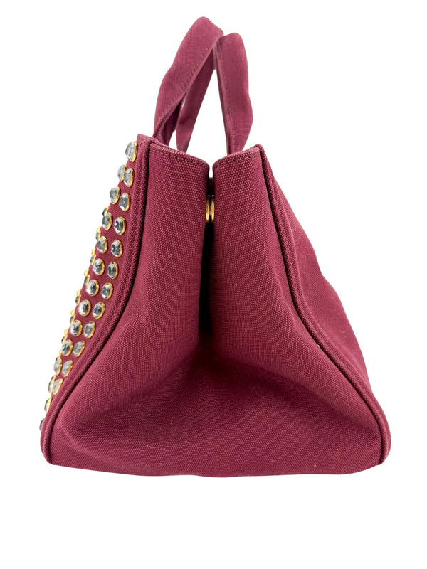 Prada Canapa Bijoux Tote Bag