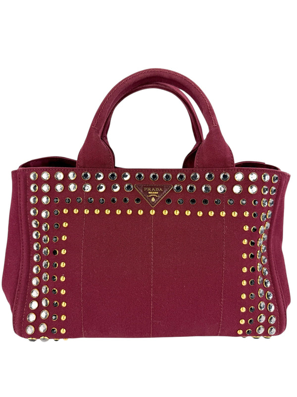 Prada Canapa Bijoux Tote Bag