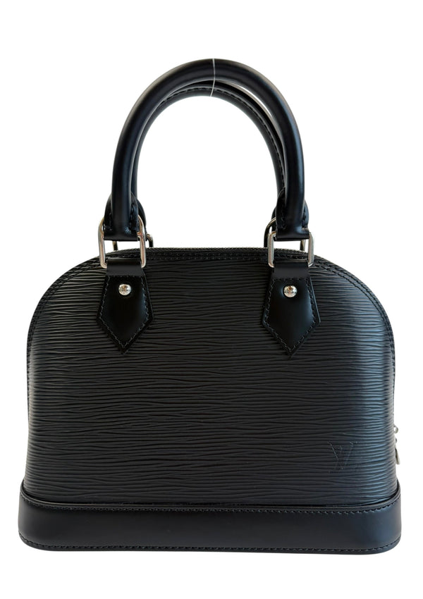 Louis Vuitton Alma BB Black Epi Leather (Full Set)