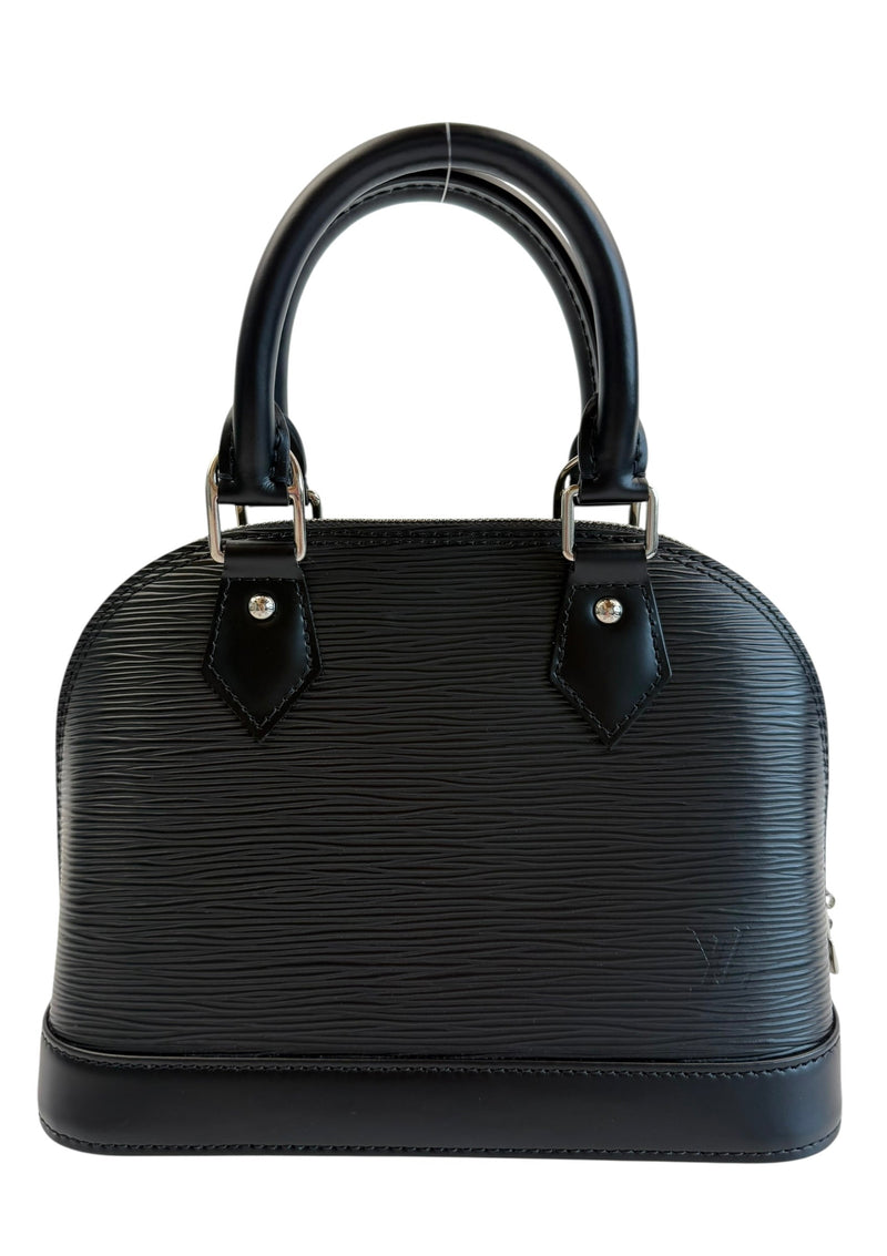 Louis Vuitton Alma BB Black Epi Leather (Full Set)