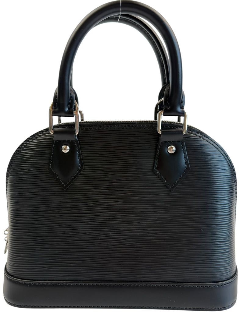 Louis Vuitton Alma BB Black Epi Leather (Full Set)