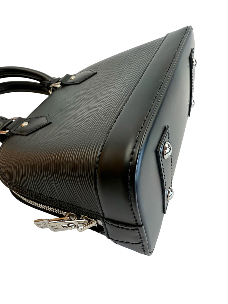 Louis Vuitton Alma BB Black Epi Leather (Full Set)