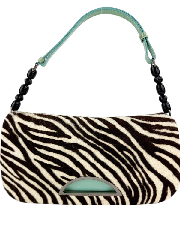 Christian Dior Vintage Ponyhair Malice Shoulder Bag