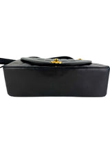 Chanel Black Vertical Quilted Handle Bag