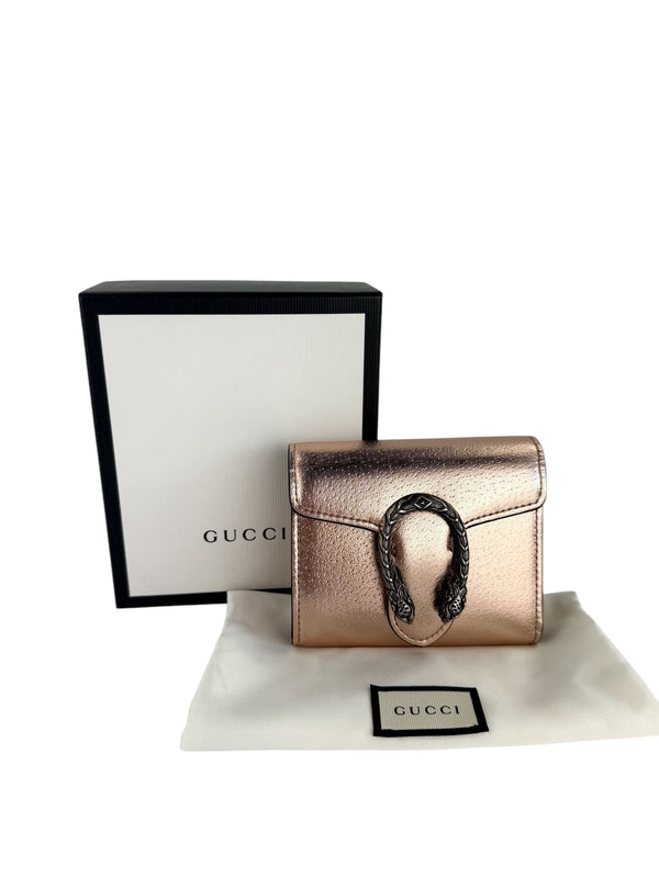 Gucci Dionysus Leather Wallet