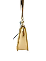Prada Spazzolato Studded Mini Shoulder Bag