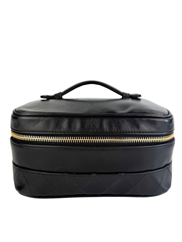 Chanel Vintage Lambskin Vanity Case