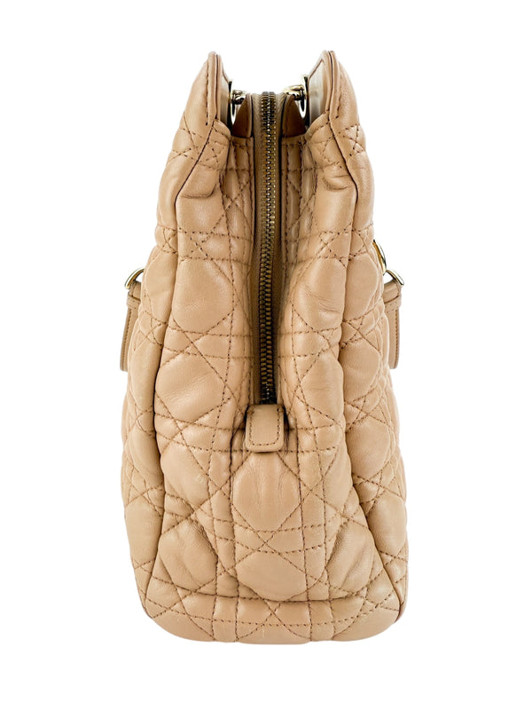 Christian Dior Large Leather Cannage Tote