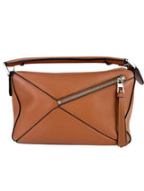 Loewe Tan Small Puzzle Bag