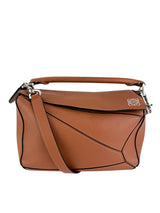 Loewe Tan Small Puzzle Bag