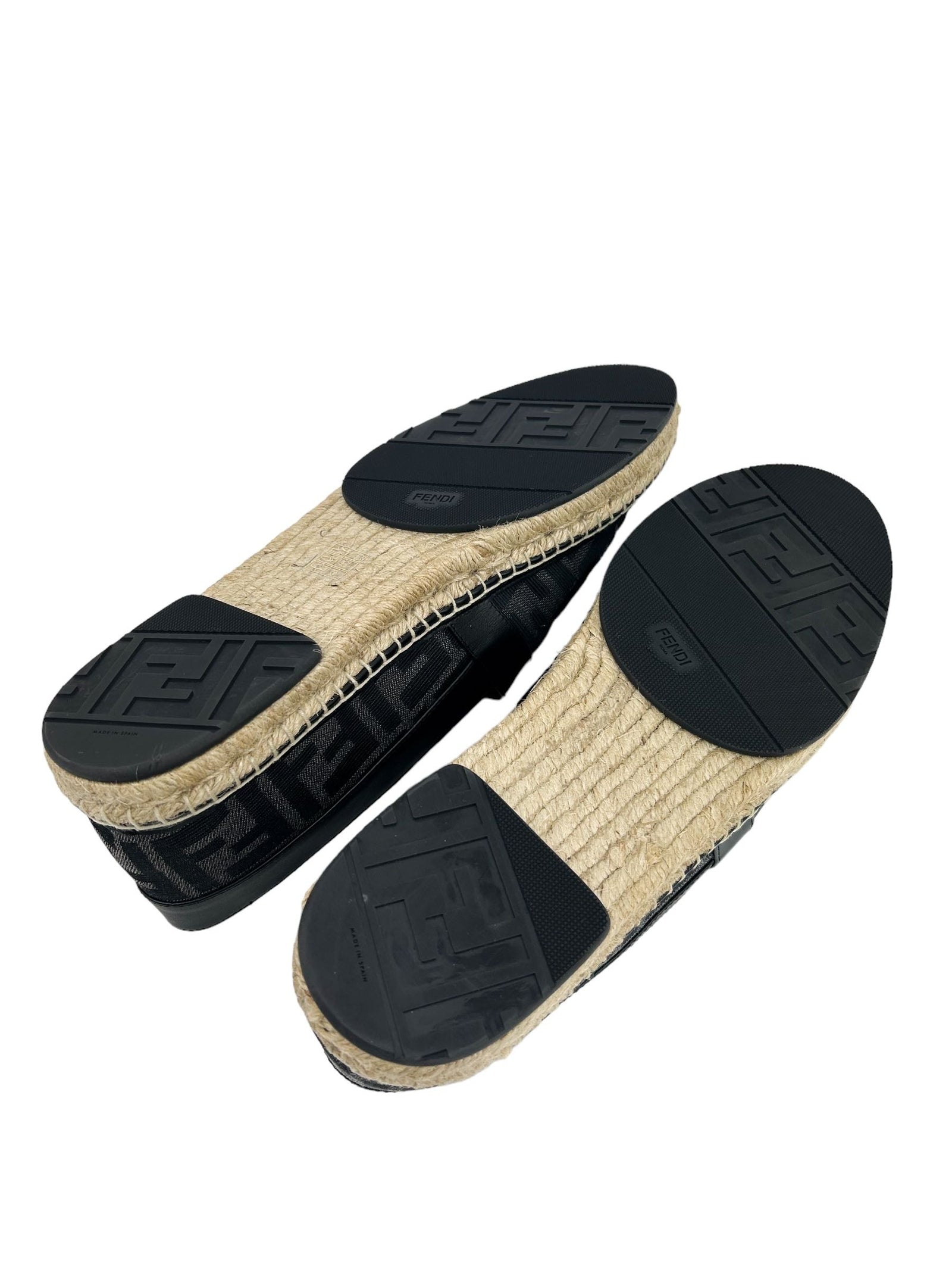 Fendi twist logo espadrilles best sale