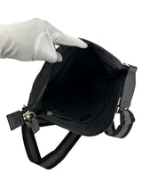 Gucci Black GG Nylon Messenger Bag