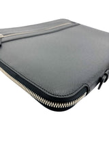 Louis Vuitton Black Taiga Vladimir Business Portfolio Briefcase