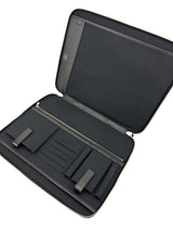 Louis Vuitton Black Taiga Vladimir Business Portfolio Briefcase