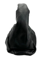 Bottega Veneta Small Black Smooth Calfskin Shoulder Pouch