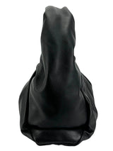 Bottega Veneta Small Black Smooth Calfskin Shoulder Pouch