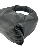 Bottega Veneta Small Black Smooth Calfskin Shoulder Pouch