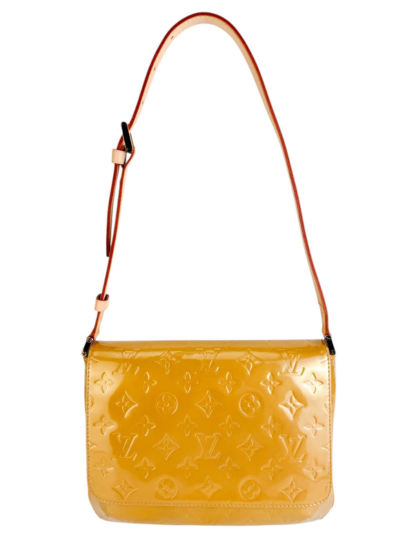 Louis Vuitton Gold Vernis Thompson Street Bag