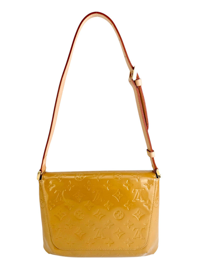 Louis Vuitton Gold Vernis Thompson Street Bag