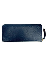 Louis Vuitton Marine Rouge Empreinte Zippy Wallet (Full Set)