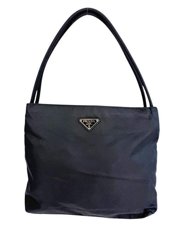 Prada Black Nylon Shoulder Bag