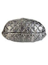 Chanel Satin Quilted Cabas Tote GM