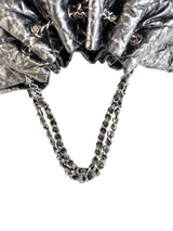 Chanel Satin Quilted Cabas Tote GM