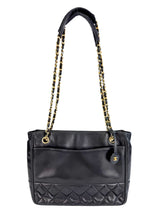Chanel Black Leather Tote
