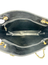 Chanel Black Leather Tote