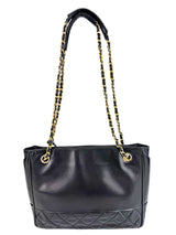 Chanel Black Leather Tote