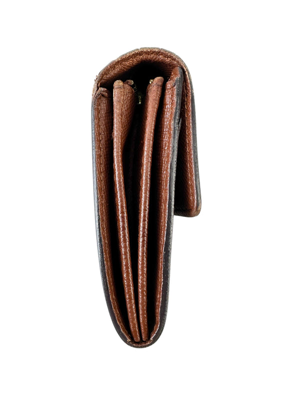 Louis Vuitton Monogram Porte Monnaie Continental Wallet