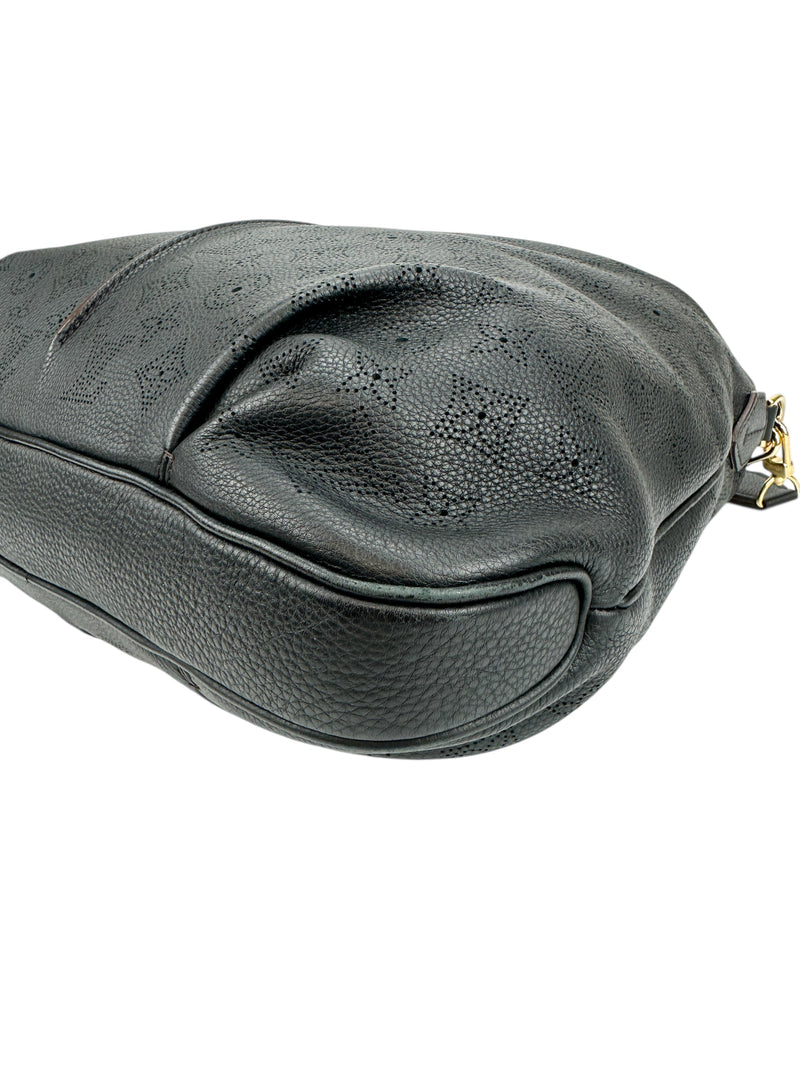 Louis Vuitton Black Mahina Leather Selene PM