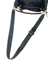 Louis Vuitton Black Mahina Leather Selene PM
