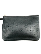Louis Vuitton Black Mahina Leather Selene PM