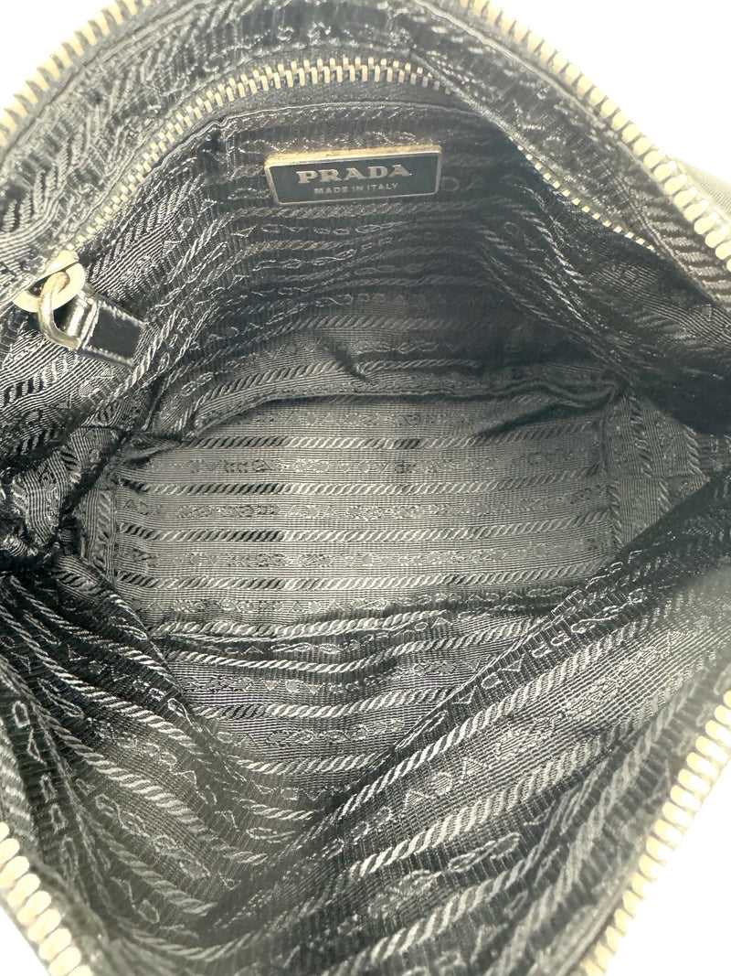 Prada Black Nylon Shoulder Bag